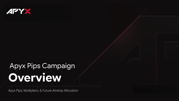 Season 1 Overview: Apyx Pips, Multipliers, & Future Airdrop Allocation